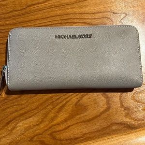 Grey Michael Kors wallet